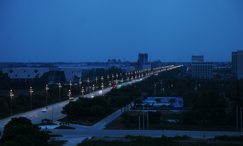 湖北仙桃LED道路照明工程-1